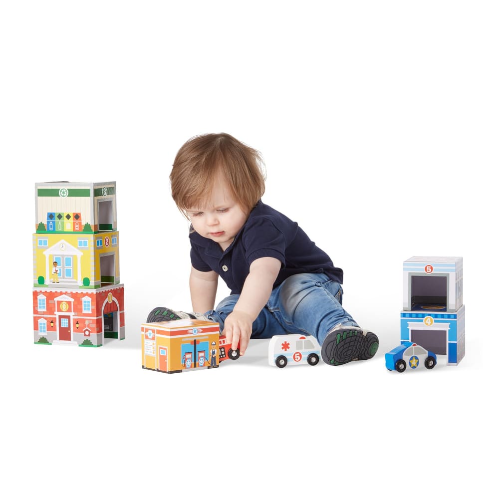 Melissa and doug nesting and sorting garages 2024 and cars