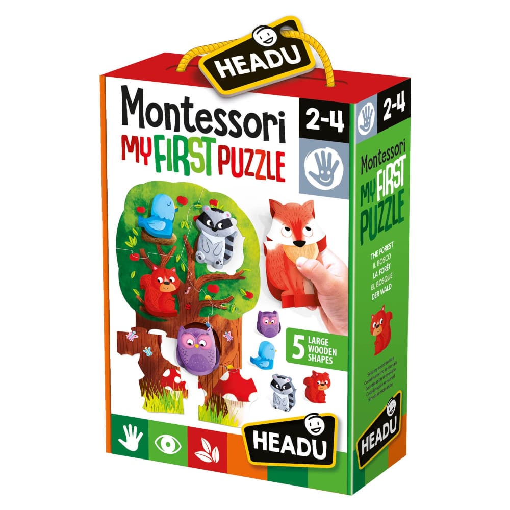 Montessori Puzzle Animals Kit - Set of 12