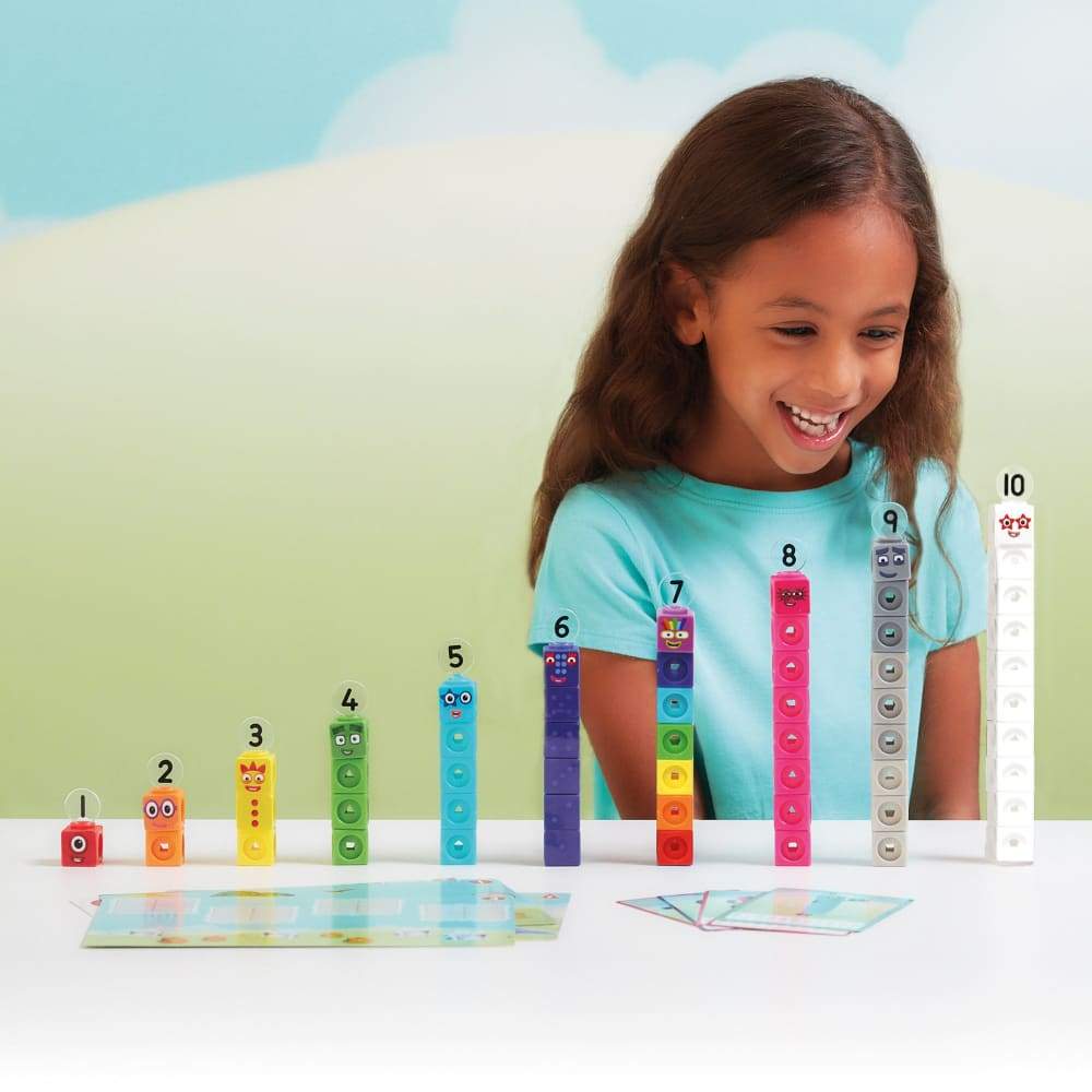 Mathlink Cubes Numberblocks 1-10 Activity Set - Learning Resources 5055506408381