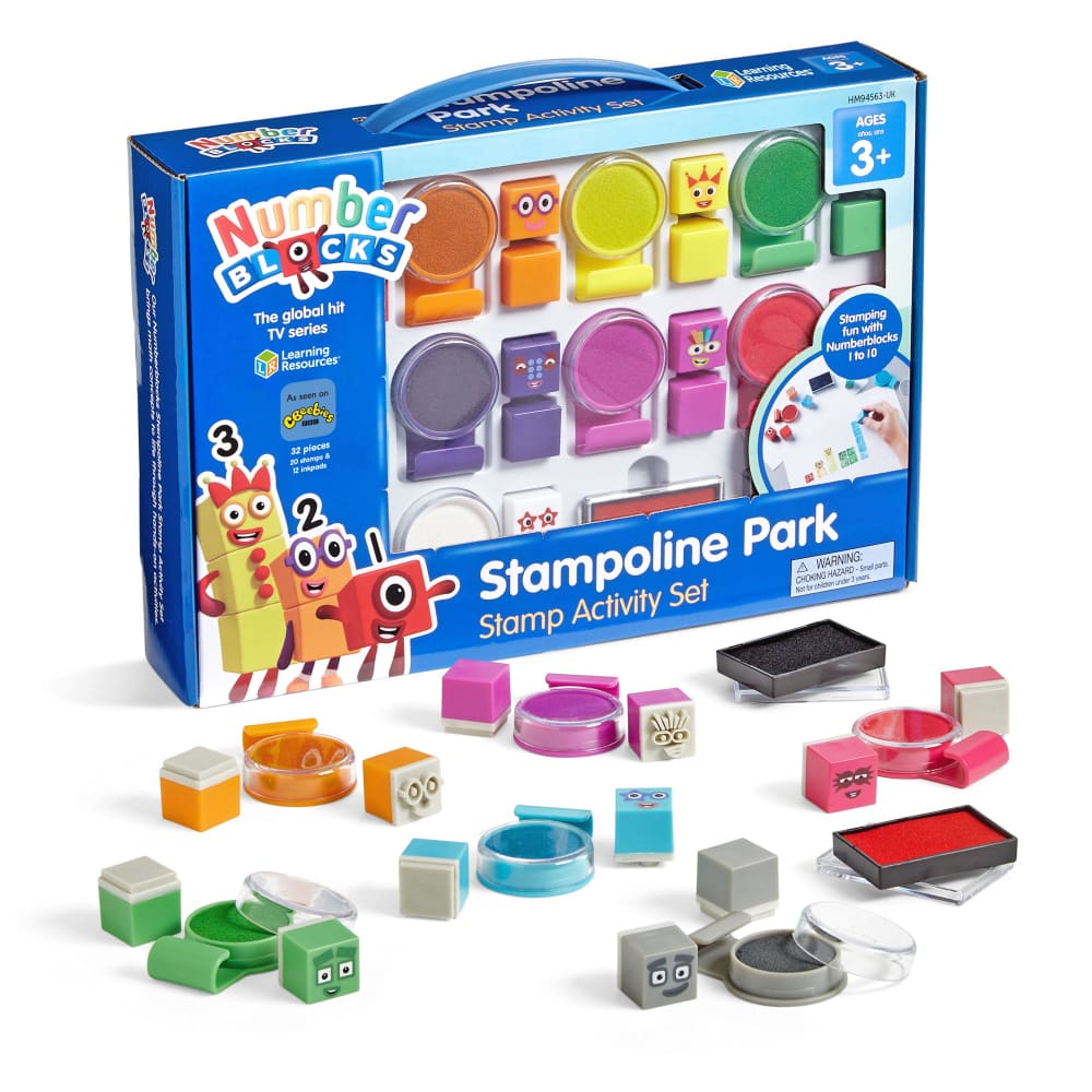 Numberblocks Stampoline Park Stamp Activity Set - Learning Resources