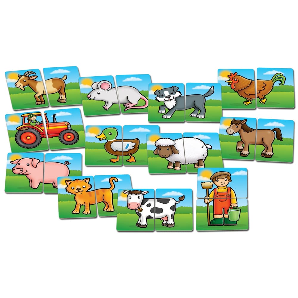 Farmyard Heads and Tails Game BrightMinds UK