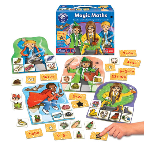 Image of Orchard Toys Magic Maths Sums Game - 5011683103505