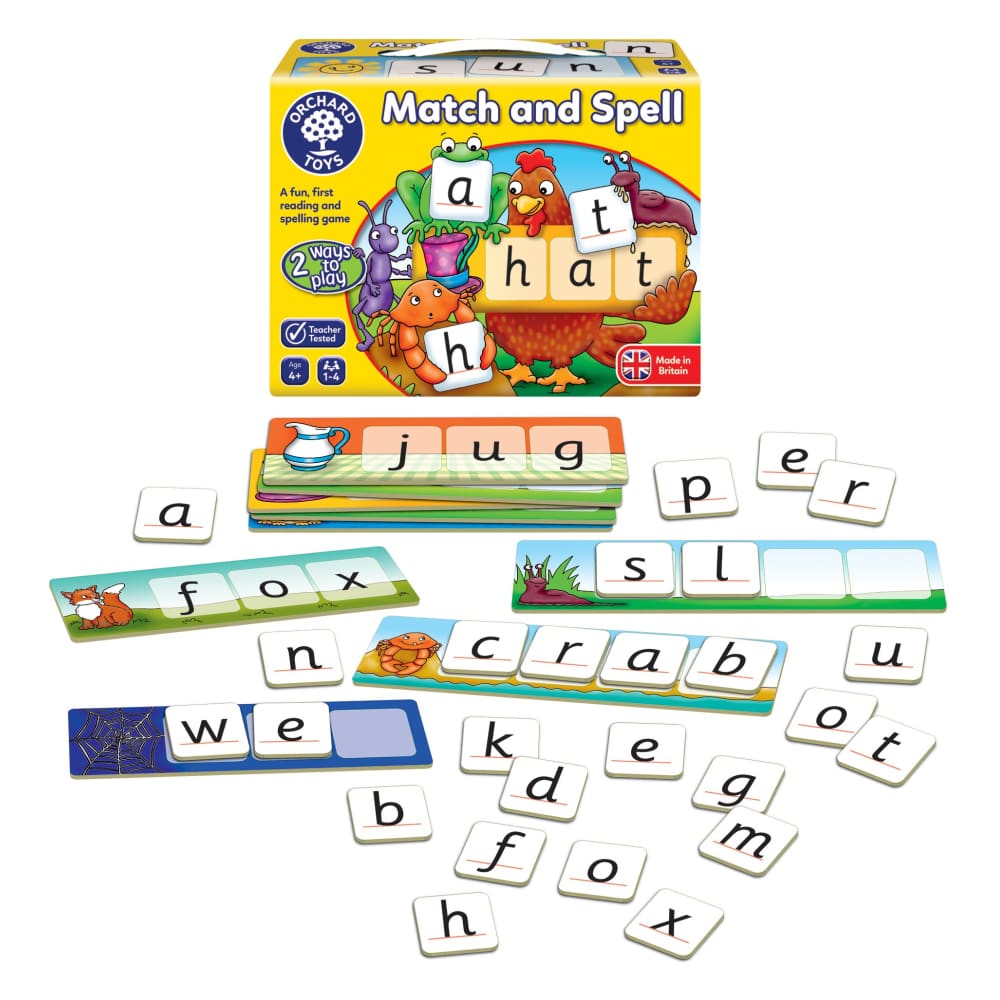 Match Spell Reading Spelling Game