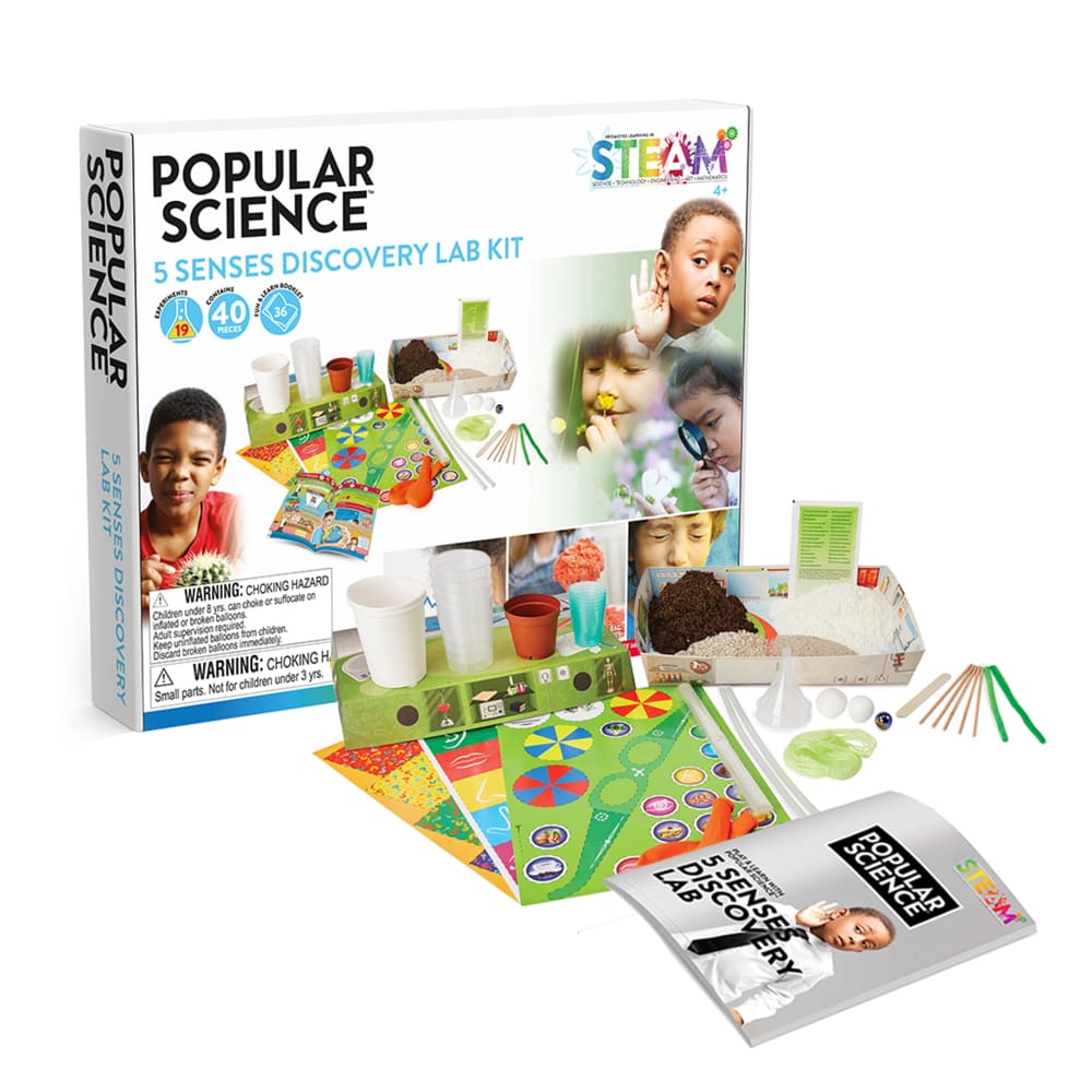 Popular Science 5 Senses Discovery Lab BrightMinds UK