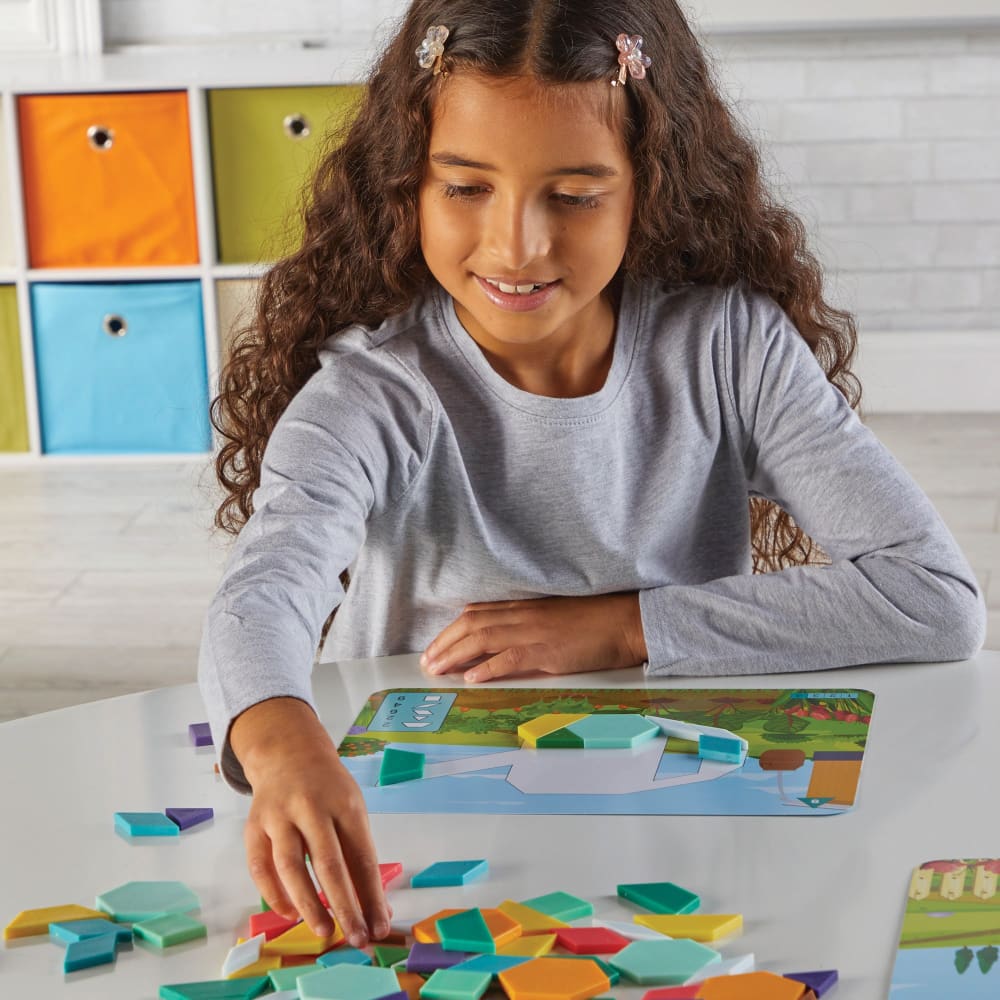 Seasons & Weather Pattern Block Puzzle Set – BrightMinds UK