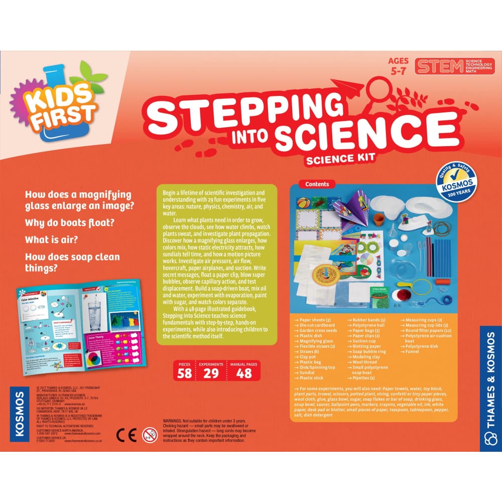 Stepping into Science Thames and Kosmos Little Labs - 857853001421