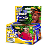 T rex Head Torch - Brainstorm Toys 5060122733830