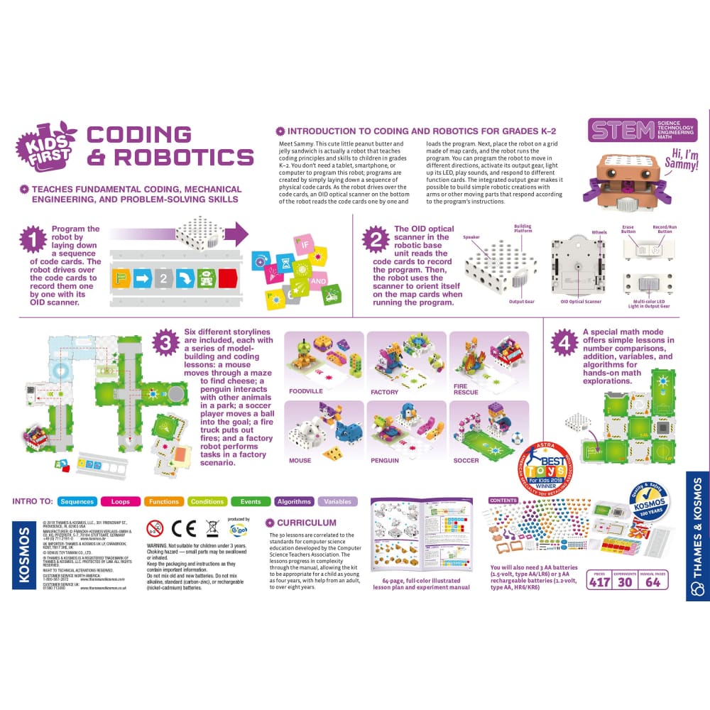 Thames and kosmos store coding and robotics